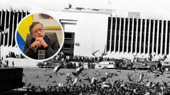 Petro pide desclasificar archivos del Palacio de Justicia. / Fotos: Centro Nacional de Memoria Histórica y Presidencia.