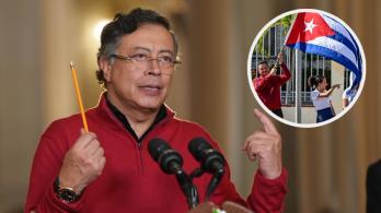 Petro propone solución a Cuba. / Fotos: AFP y Presidencia.