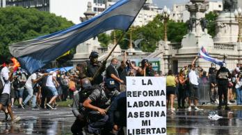 Protestas en Argentina. / Foto: AFP.