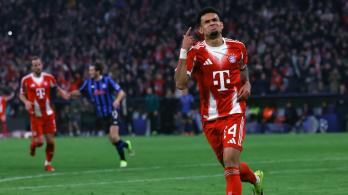 Luis Díaz en el Bayern Múnich. / Foto: AFP.