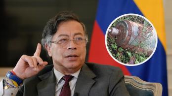 Petro da más detalles de bomba ecuatoriana en Colombia. / Foto: Presidencia y RTVC.
