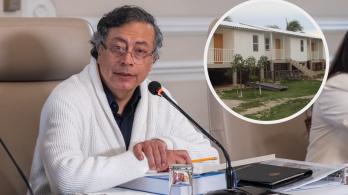 Petro sobre el catastro multipropósito. / Fotos: Presidencia y Radio Nacional.