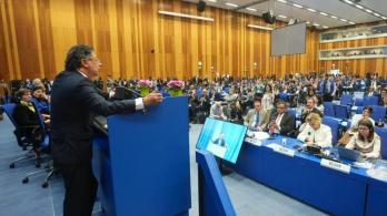 Presidente Petro en Viena. / Foto: X de Gustavo Petro.