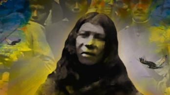 imagen de Manuel Quintín Lame, en el documental biográfico Quintín Lame, Raiz de los Pueblos