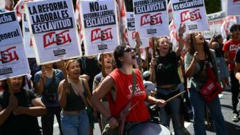 Reforma laboral en Argentina. / Foto: AFP.