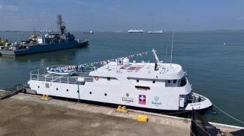 Zarpó el Buque Hospital Benkos Biohó hacia el Pacífico.