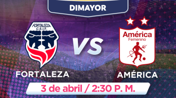 Liga Femenina Betplay Fortaleza America en Vivo Señal Colombia