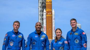 Tripulación de Artemis 2. / Foto: AFP.