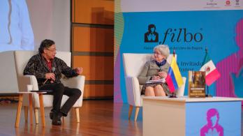 FILBo: Petro en el lanzamiento del libro de Claudia Sheinbaum