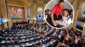 Mesada 14 en Cámara de Representantes. / Fotos: Cámara de Representantes y Radio Nacional.