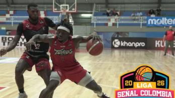 Liga Señal Colombia de Baloncesto. / Foto: RTVC.