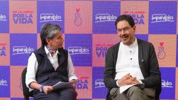 Claudia López anuncia su apoyo presidencial a Iván Cepeda
