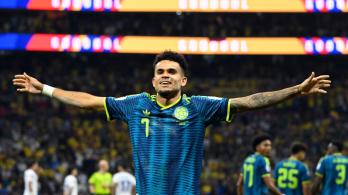 Luis Díaz en el Mundial. / Foto: AFP.