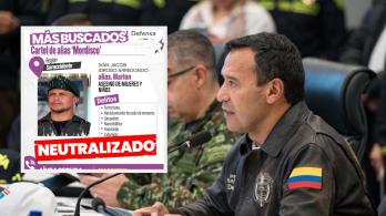 MinDefensa anuncia la neutralización de alias Marlon. / Fotos: MinDefensa.