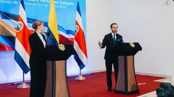 Colombia y Costa Rica fortalecen cooperación en seguridad, inteligencia y lucha antidrogas