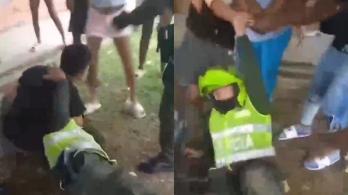 Agresion-a-policia-en-Cali.jpg