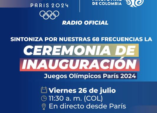 Poster inaugural de los Juegos Olímpicos Paris 2024