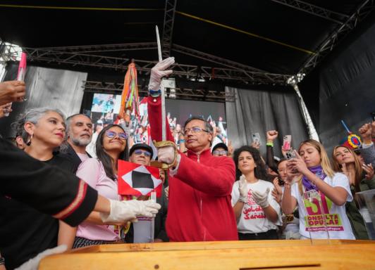 Petro convoca a las calles. / Foto: Presidencia.
