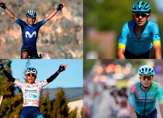 Los cuatro ciclistas colombianos que correrán el Tour de Francia 2025