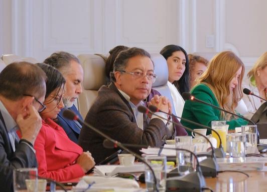 Presidente Petro anuncia cambios en su gabinete. / Foto: Presidencia.