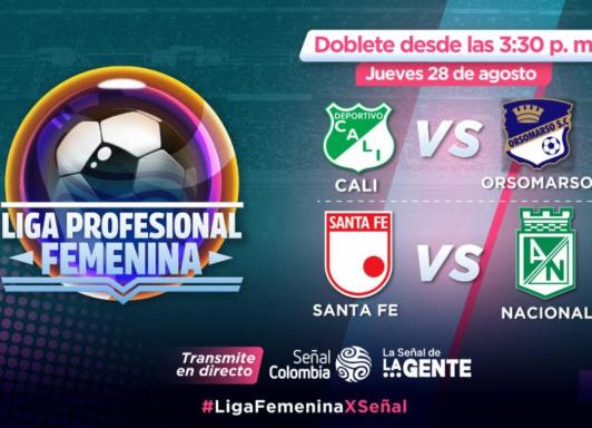 Liga femenina por Señal Colombia. / Foto: RTVC.