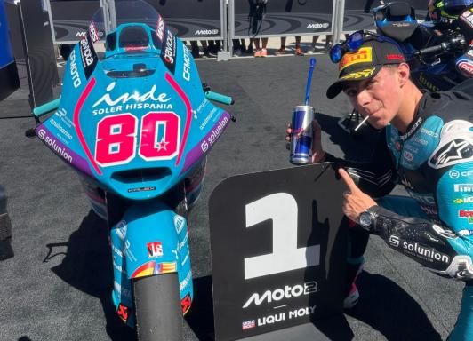 David Alonso. / Foto: Aspar Team.