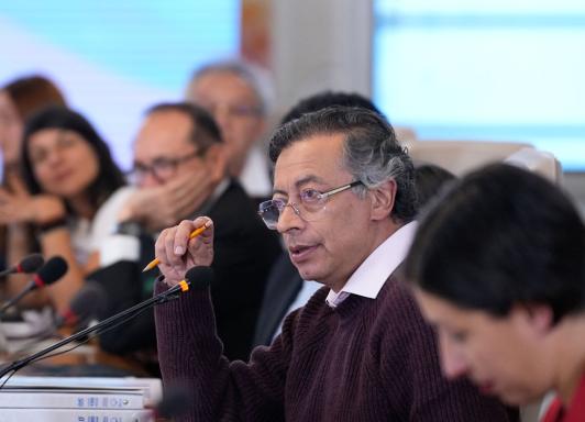 Presidente Petro en el Consejo. / Foto: Presidencia.