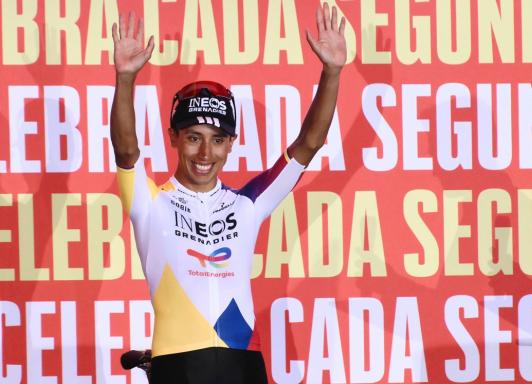 ¡Triunfo colombiano! Egan Bernal ganó la etapa 16 de La Vuelta 2025
