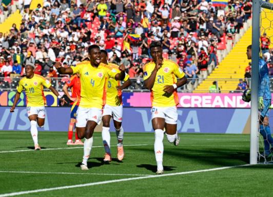 Colombia a semifinales del Mundial sub-20. / Foto: FCF.