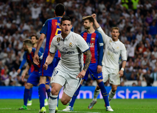 James Rodríguez es el volante más eficiente en la historia del Real Madrid
