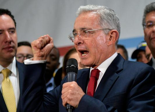 Álvaro Uribe Vélez. / Foto: AFP.