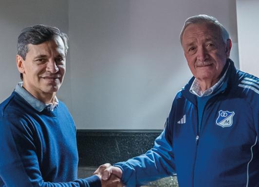 Fabián Bustos. / Foto: Millonarios. 