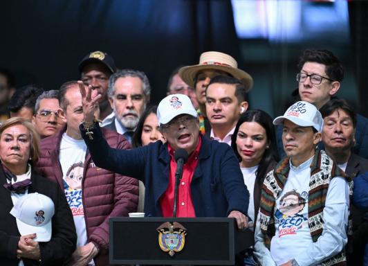 Petro sobre código fuente de software para elecciones. / Foto: AFP.