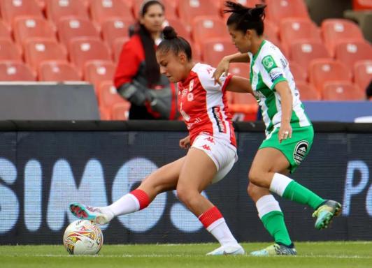 El duelo entre Santa Fe y Nacional por la Liga Femenina por Señal Colombia