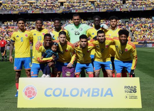 Selección Colombia. / Foto: AFP.