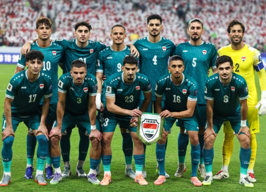 Irak sobre repechaje mundial. / Foto: AFP.