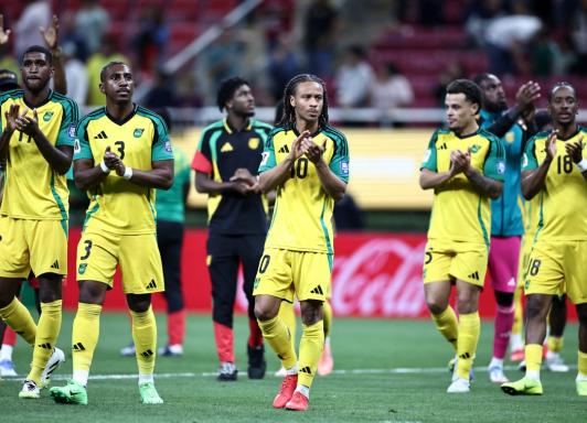 Jamaica en el repechaje internacional. / Foto: AFP.