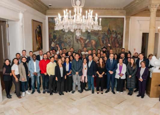 Petro con congresistas del Pacto Histórico. / Foto: X Gustavo Petro.