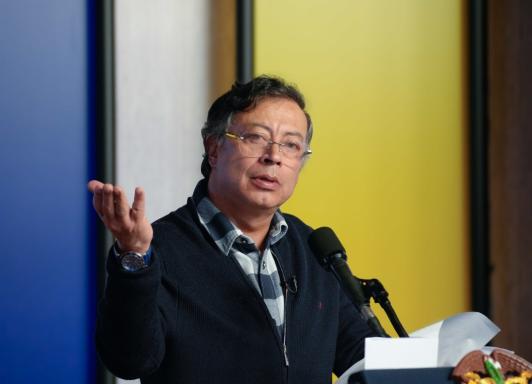 Petro sobre el escrutinio final de las elecciones. / Foto: Presidencia.