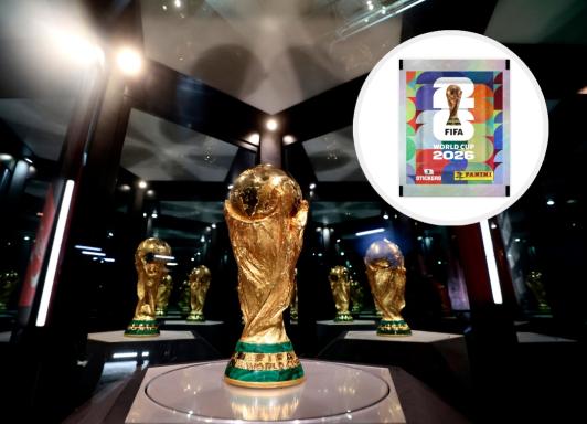Álbum del Mundial. / Foto: AFP y Panini.