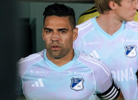 Falcao García con Millonarios. / Foto: Millonarios.