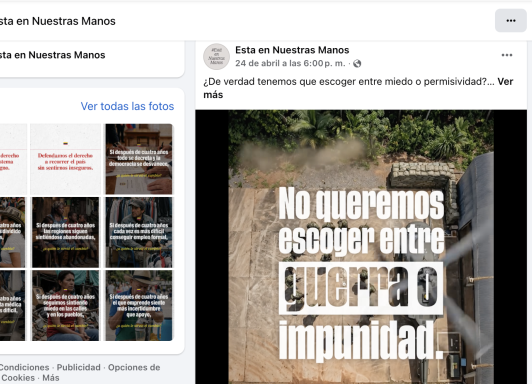Página de Facebook vinculada al Proyecto Júpiter operó anuncios