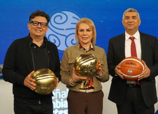 Baloncesto por Inravisión. / Foto: RTVC.