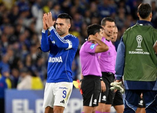 Falcao García en Millonarios. / Foto: AFP.