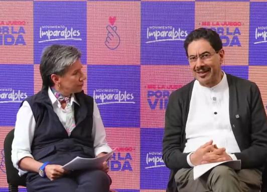Claudia López anuncia su apoyo presidencial a Iván Cepeda