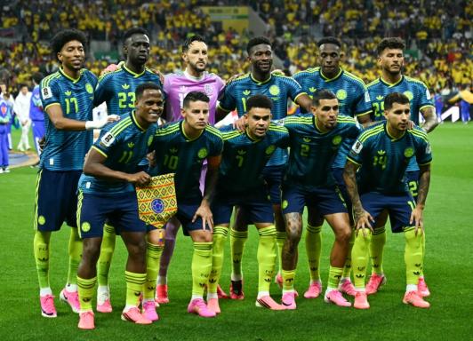 Selección Colombia en el Mundial. / Foto: AFP.
