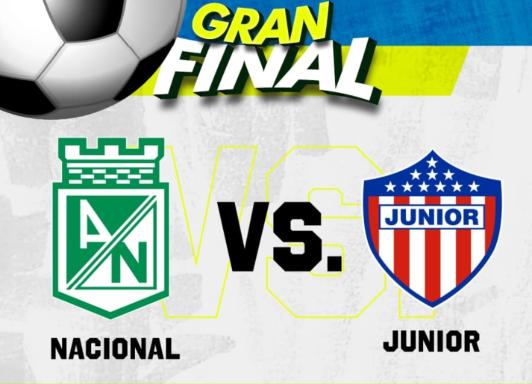 Final Nacional vs. Junior. 