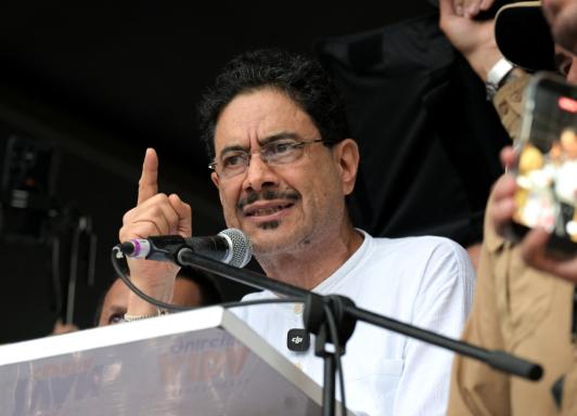 Iván Cepeda sobre el diálogo. / Foto: AFP.
