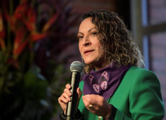 Jineth Bedoya. / Foto: AFP.