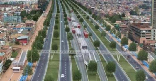 ALO Norte, la obra en Bogotá. / Foto: Alcaldía de Bogotá.